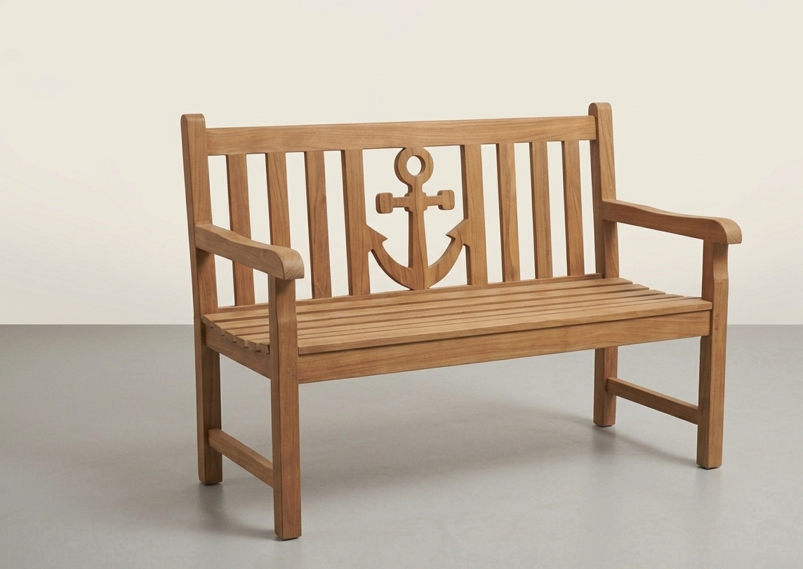 Teak Loungebank 52